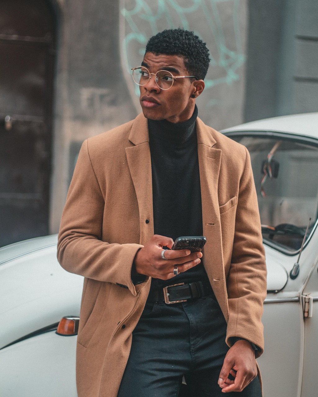fashion model portrait man
